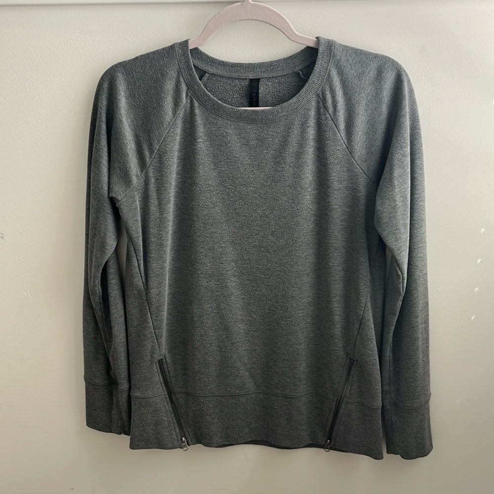 XS, Gaiam Double Zip- Sweater